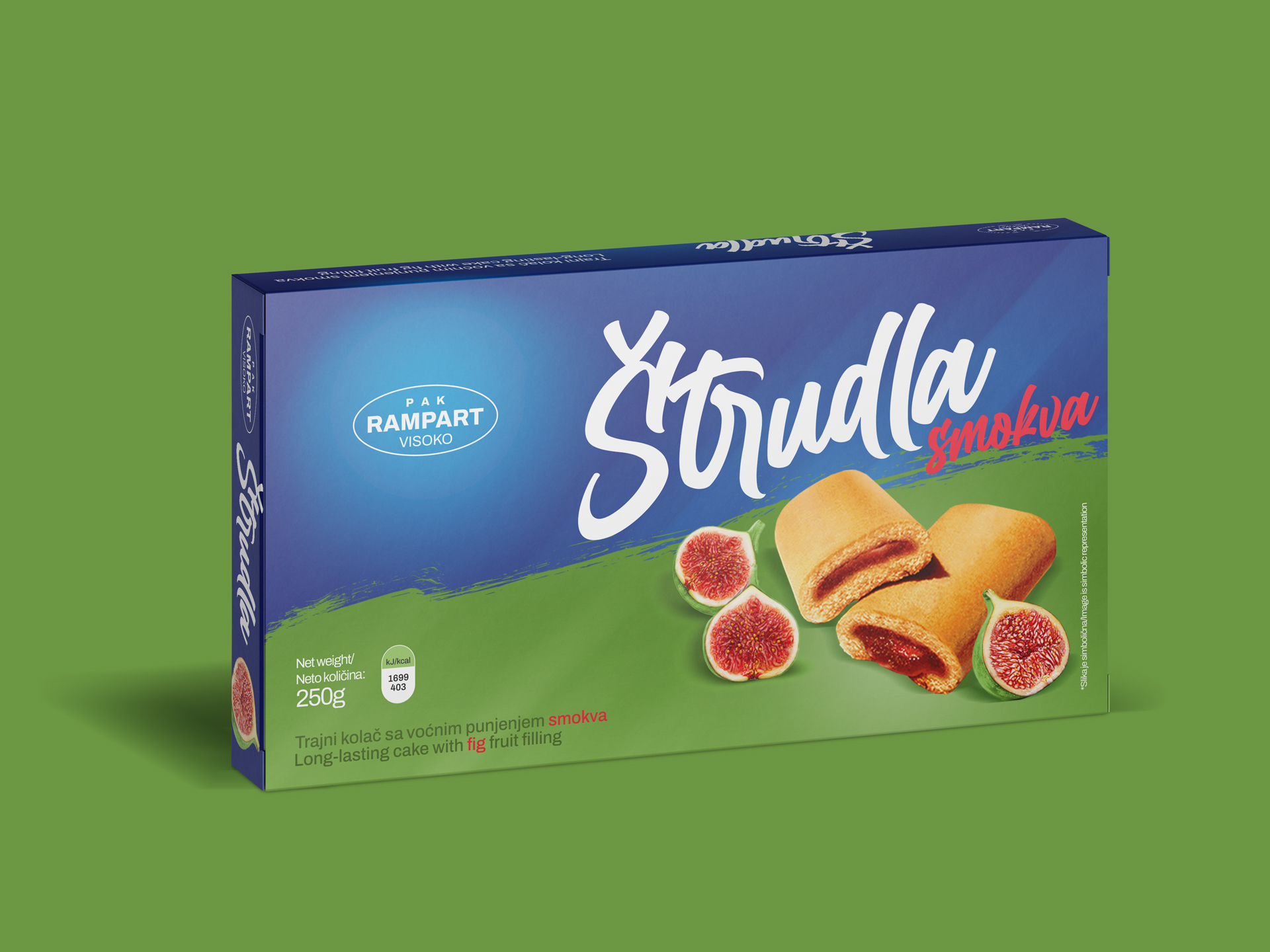 Packaging design for Rampart Visoko