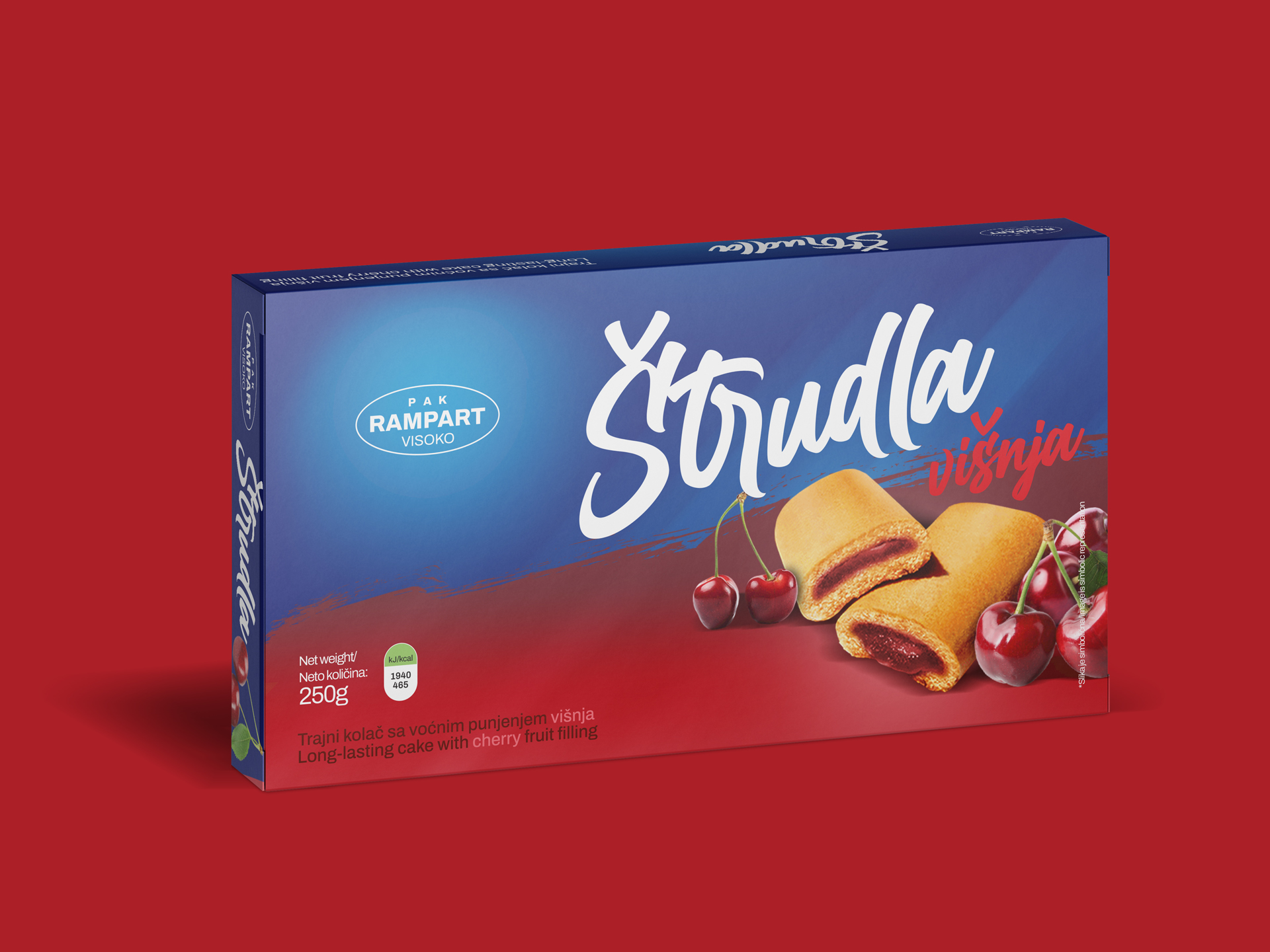 Packaging design for Rampart Visoko