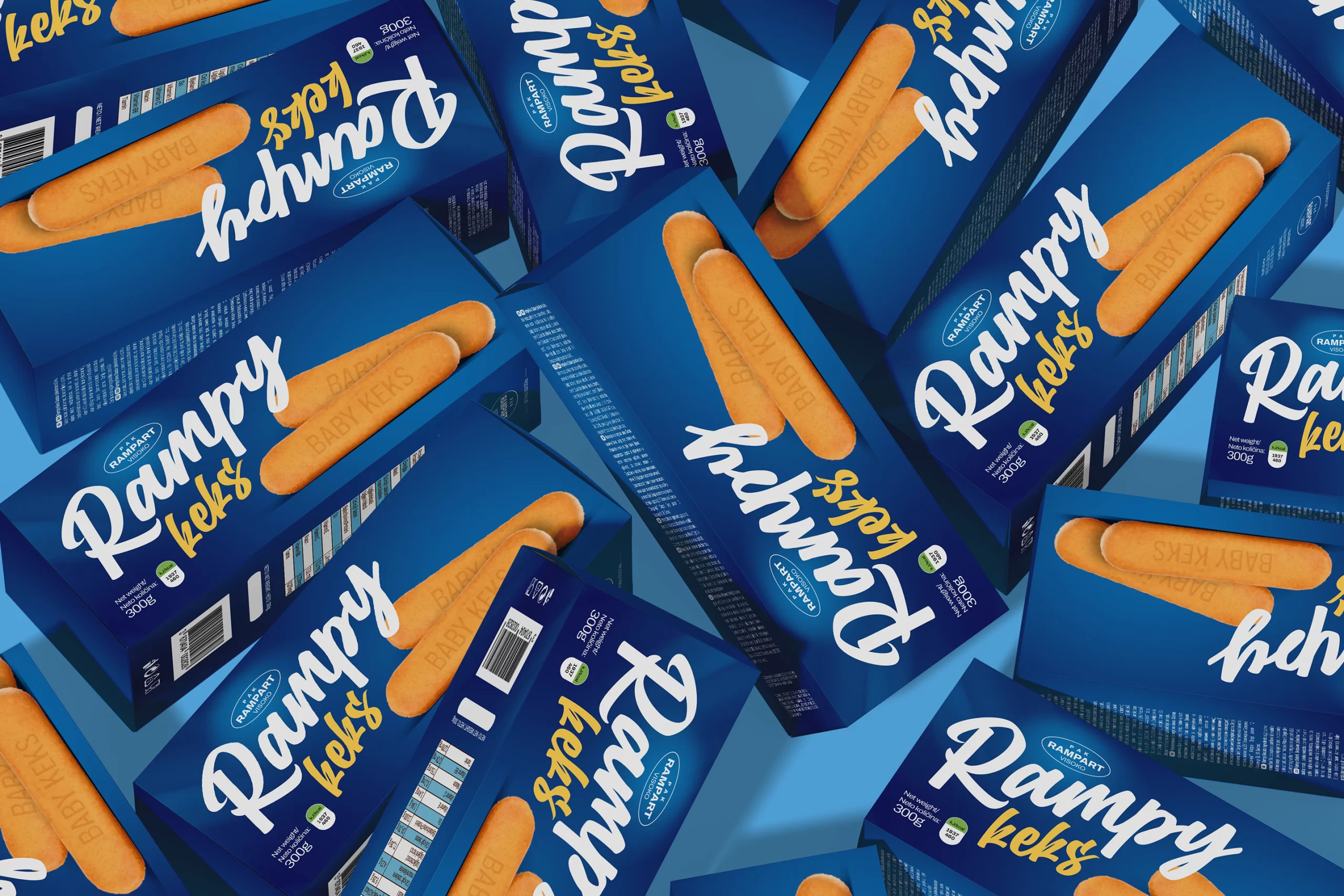 Packaging design for Rampart Visoko